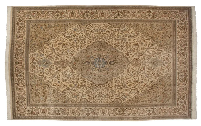 10.5×16 Vintage Tabriz Carpet