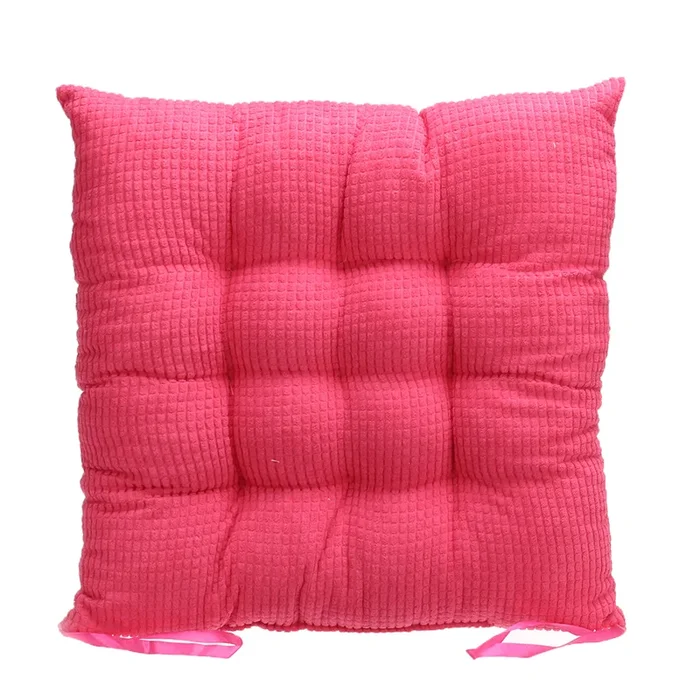 18Cushion Seat Chair Pad Square Indoor Outdoor Garden Yard Office Dining with Ties”
