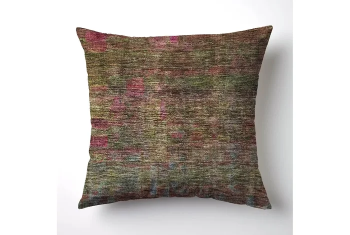 22″X22″ Bello Washable Abstract Pattern Cactus Accent Pillow