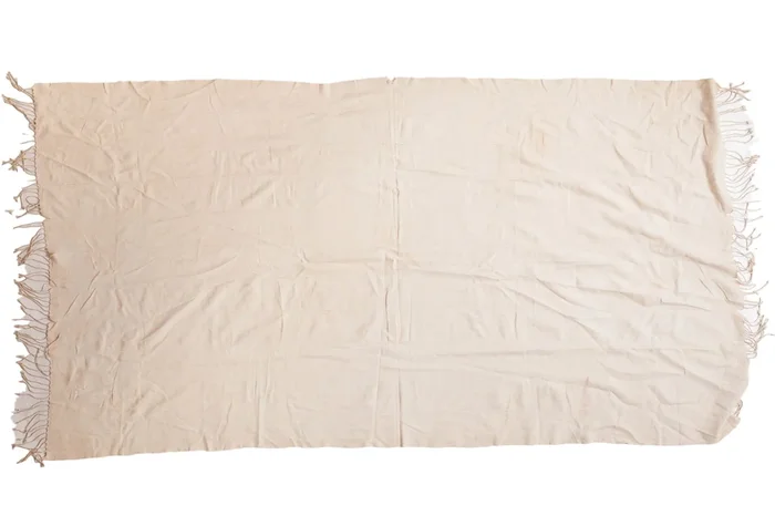 3.5×7 Natural African Textile Throw