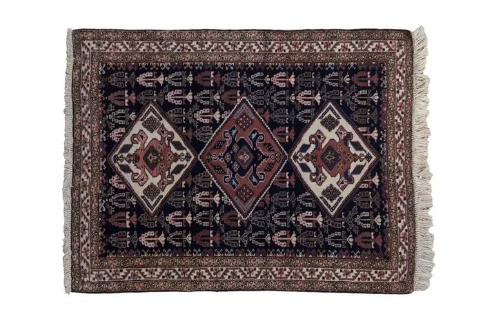 4×5 Vintage Ardebil Rug