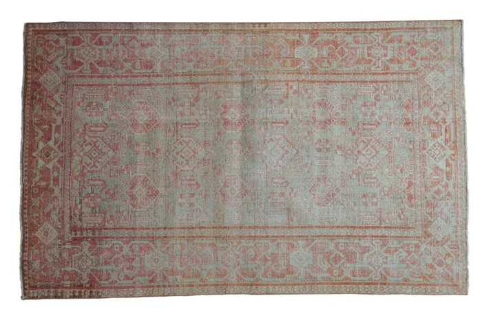 4×6.5 Vintage Fine Mahal Rug