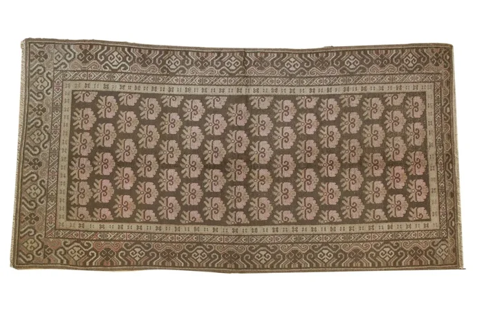 4.5×7 Vintage Distressed Khotan Rug