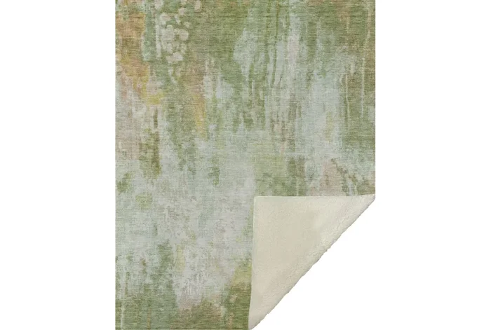 50″ X 70″ Sage Green Libby Throw Blanket