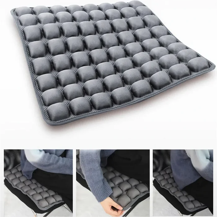 5D Inflatable Airbag Cushion Relief Pressure Car Seat Cushion Air Inflatable Seat Suitable Business Office Home Chair Supplies