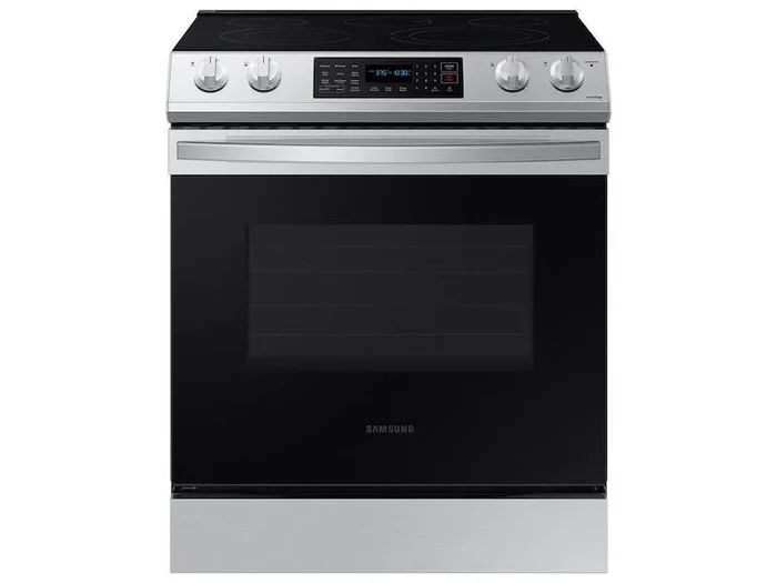 6.3 cu. ft. Smart Slide-in Electric Range with Air Fry & Convection in Stainless Steel – (NE63BG8315SSAA)