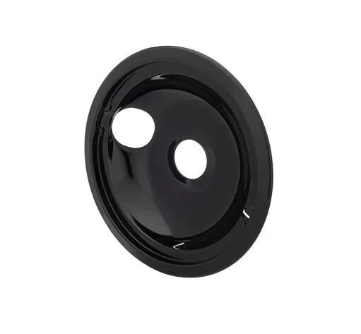 8″ Black Porcelain Drip Bowl – (MA316222401)