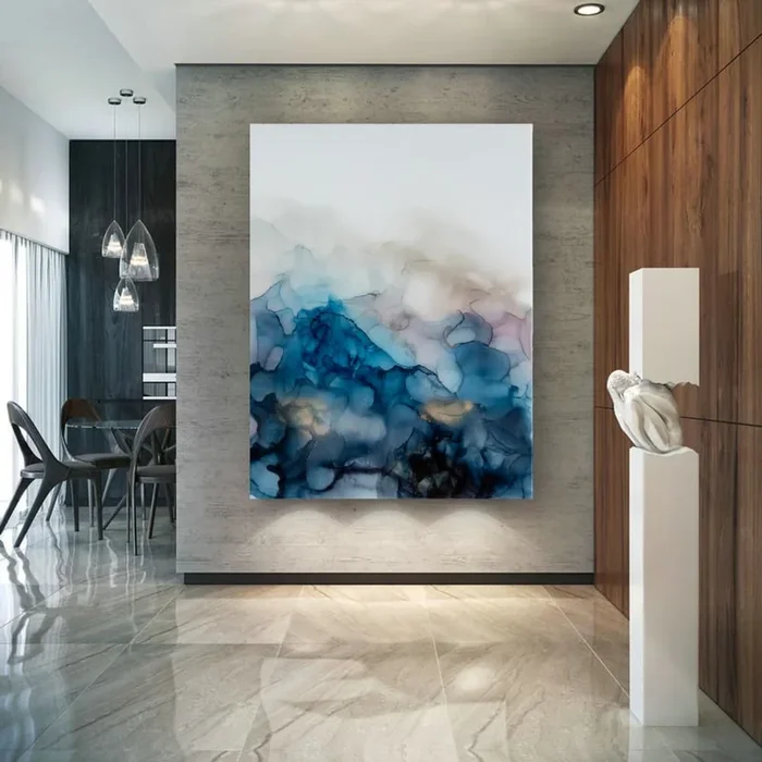 ‘OYSTER VIII’ – Luxury Abstract Resin Artwork – Paintings