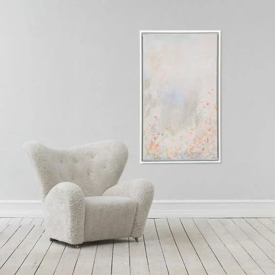 “After the Rain” – Abstract Floral- Framed – Paintings