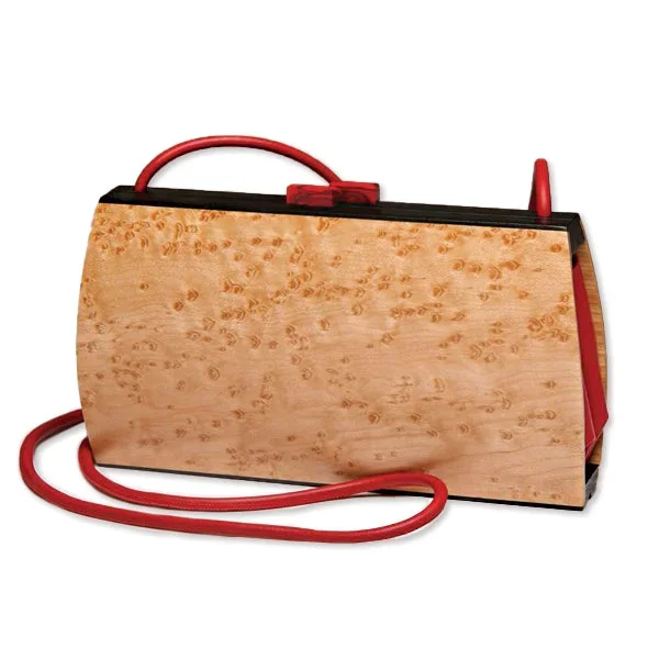 “Cassia” Minaudiere – Birdseye Maple