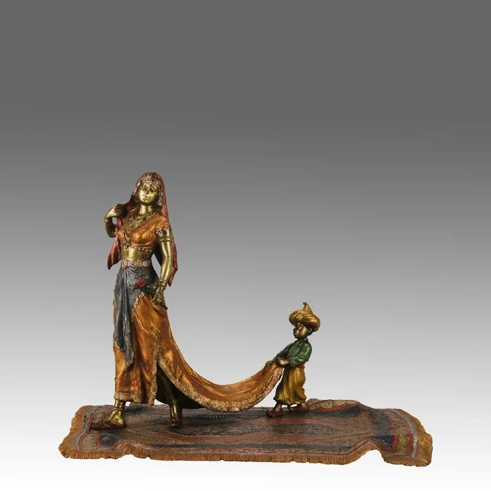 “Harem Girl and Boy” by Franz Bergman