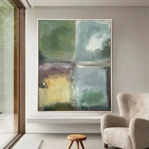 “Morning Calm” – Abstract – Framed – Paintings