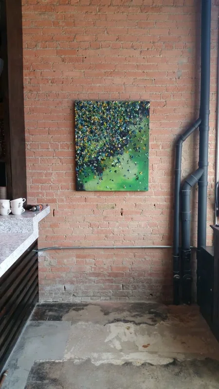 “Space Odyssey” 36×40″ Oil on canvas – Paintings