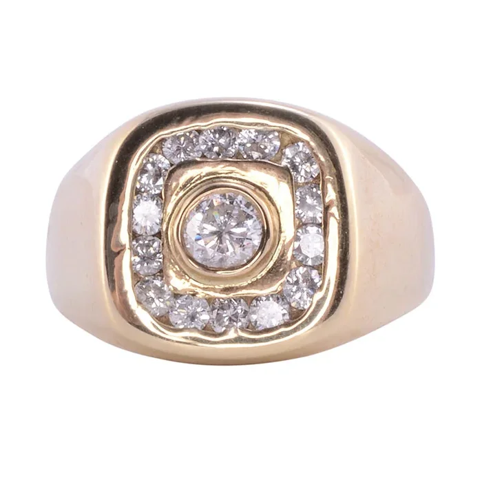 .90 CTW Mens Diamond Ring