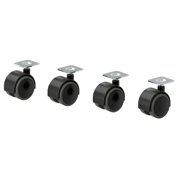 ALEX Caster, black, 50 mm (2 “)