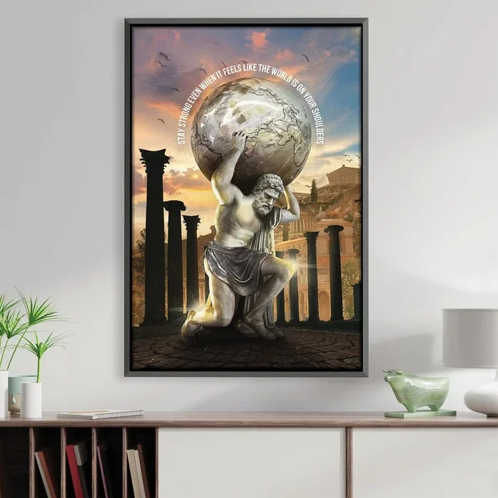 Atlas Strength – Quote Canvas
