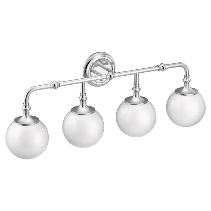 Colinet Chrome four globe bath light – (YB0564CH)