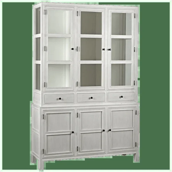 Colonial Hutch, White Wash