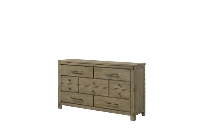 Colt Oak 7 Drawer Dresser