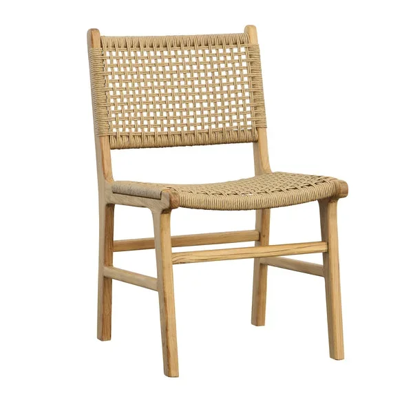 Dallin Armless Dining Chair Nat