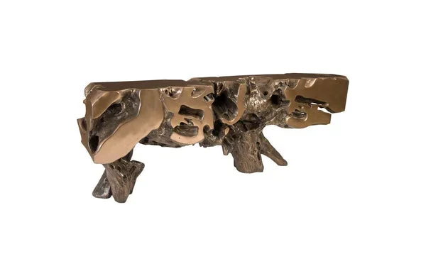 Freeform Console Table,bronze , Xl