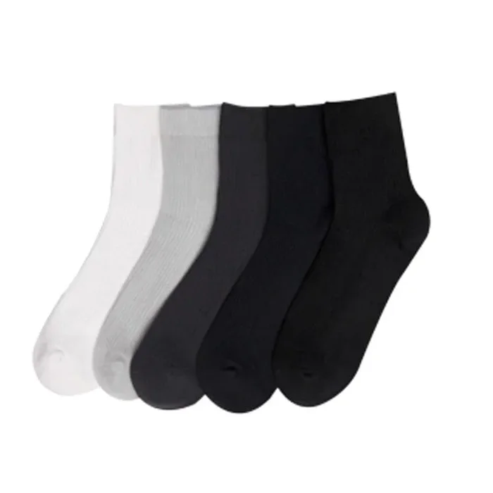 [FROM ] 365WEAR 5 Pair Men Pima Cotton Sport Ankle Socks Antibacterial Sweat Absorbant 4 Season Wear