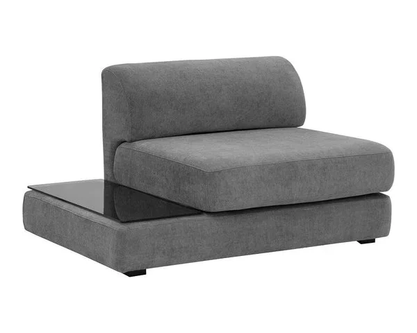 Harmony Modular – Armless Chair – Left Shelf