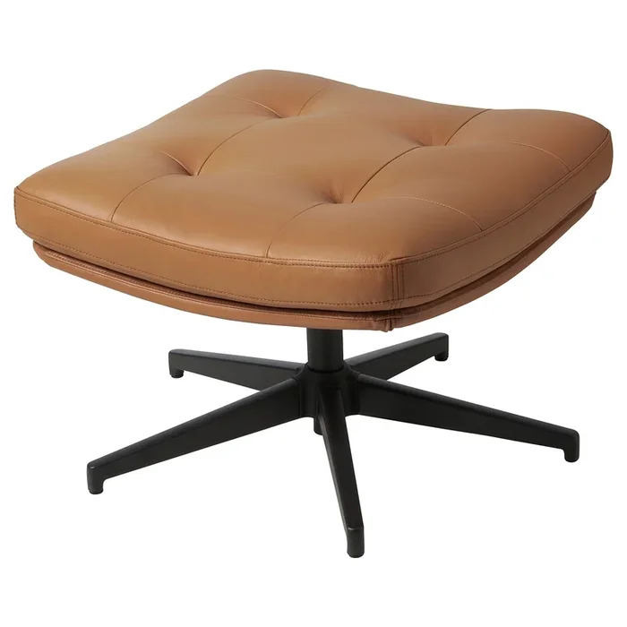 HAVBERG Ottoman, Grann/Bomstad golden brown