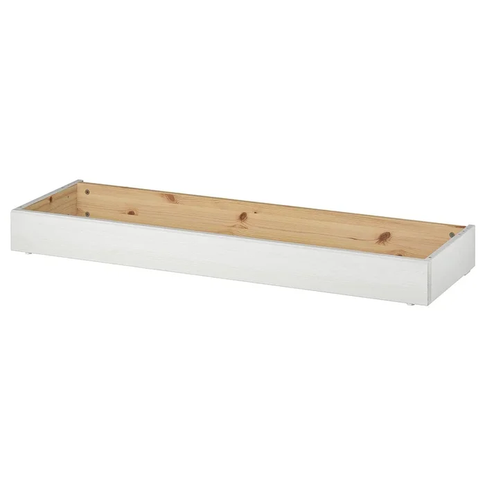 HAVSTA Base frame, white, 121x37x12 cm (47 5/8×14 5/8×4 3/4 “)