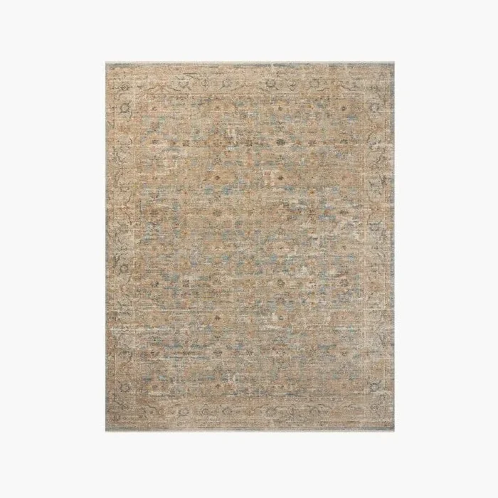 Heritage Rug in Ocean/Sand