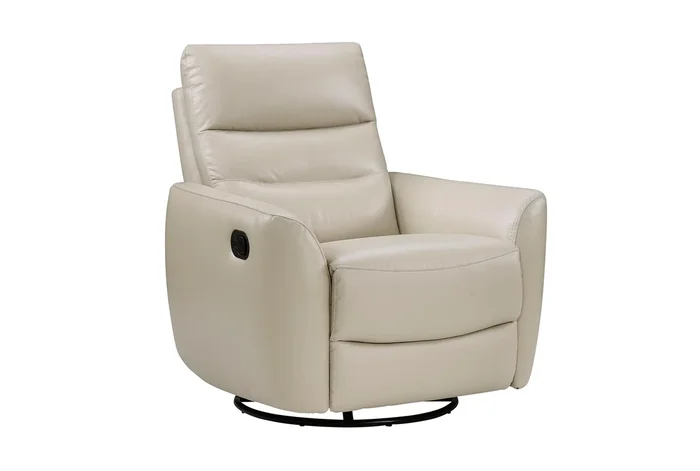 Jerita Taupe 36″ Swivel Glider Reclining Chair