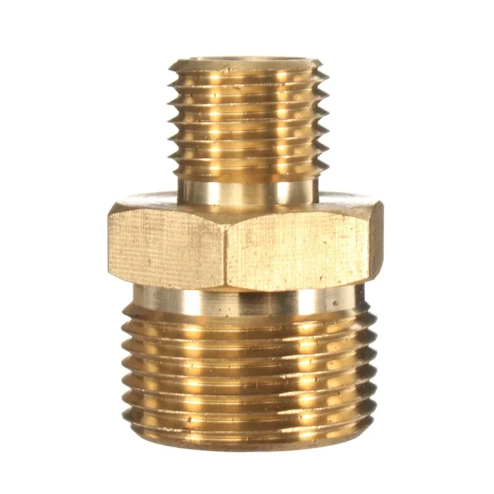 M22 Male to 1/4 Male Adapter Brass Pressure Washer Hose Quick Connect Coupling Fitting for Karcher”
