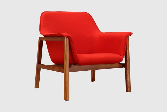 Miller Burnt Orange Accent Chair