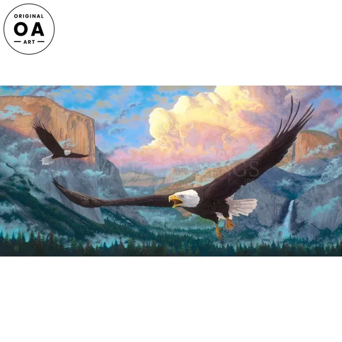 *Original* Spirit of Yosemite by Zac Kinkade 24″ x 48″
