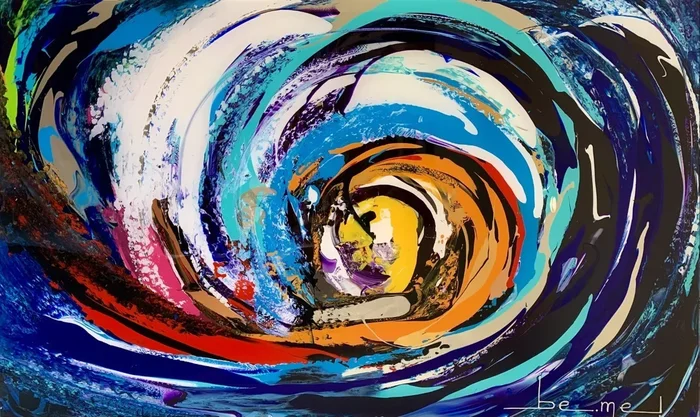 Pintura única ‘No End’