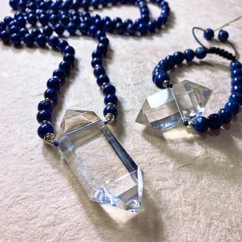 Power Crystal Lapis – Necklace