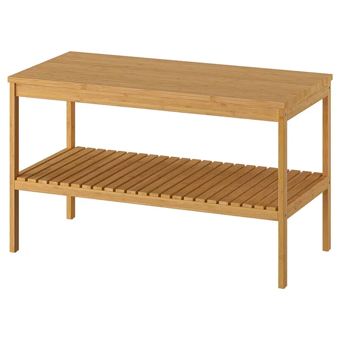 RÅGRUND Bench, bamboo, 78×37 cm (30 3/4×14 5/8 “)