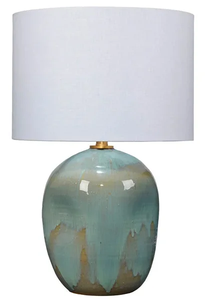 Salvador Ceramic Table Lamp With Linen Shade