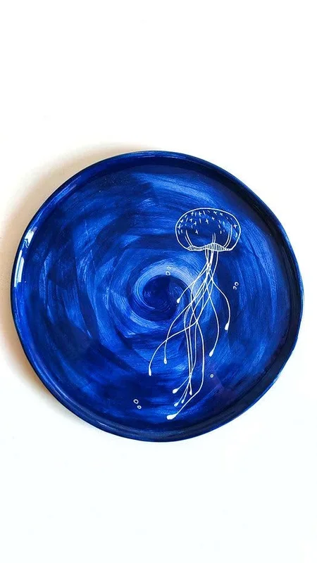 Set Mr. Jellyfish (2 Underplates) – Dinnerware