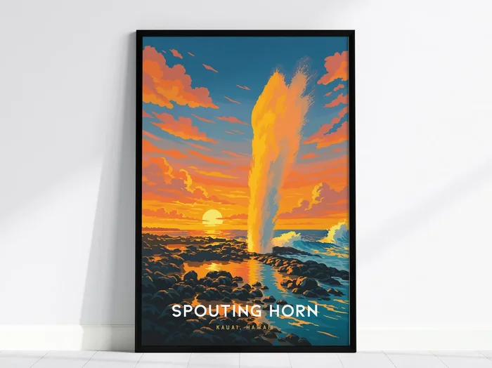 Spouting Horn, Kauai, Hawaii
