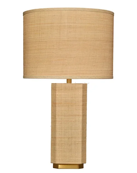 Utopia Raffia Table Lamp With Raffia Shade