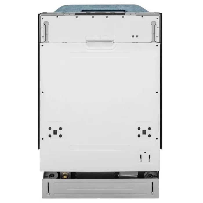 ZLINE 18 in. Compact Panel Ready Top Control Dishwasher with Stainless Steel Tub, 54dBa (DW7714-18) – (DW771418)